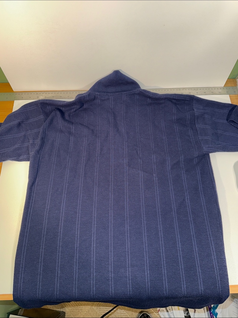 Polo by Ralph Lauren Navy Blue Short-Sleeve Knit Polo with Embroidered Pony - Picture 6 of 6